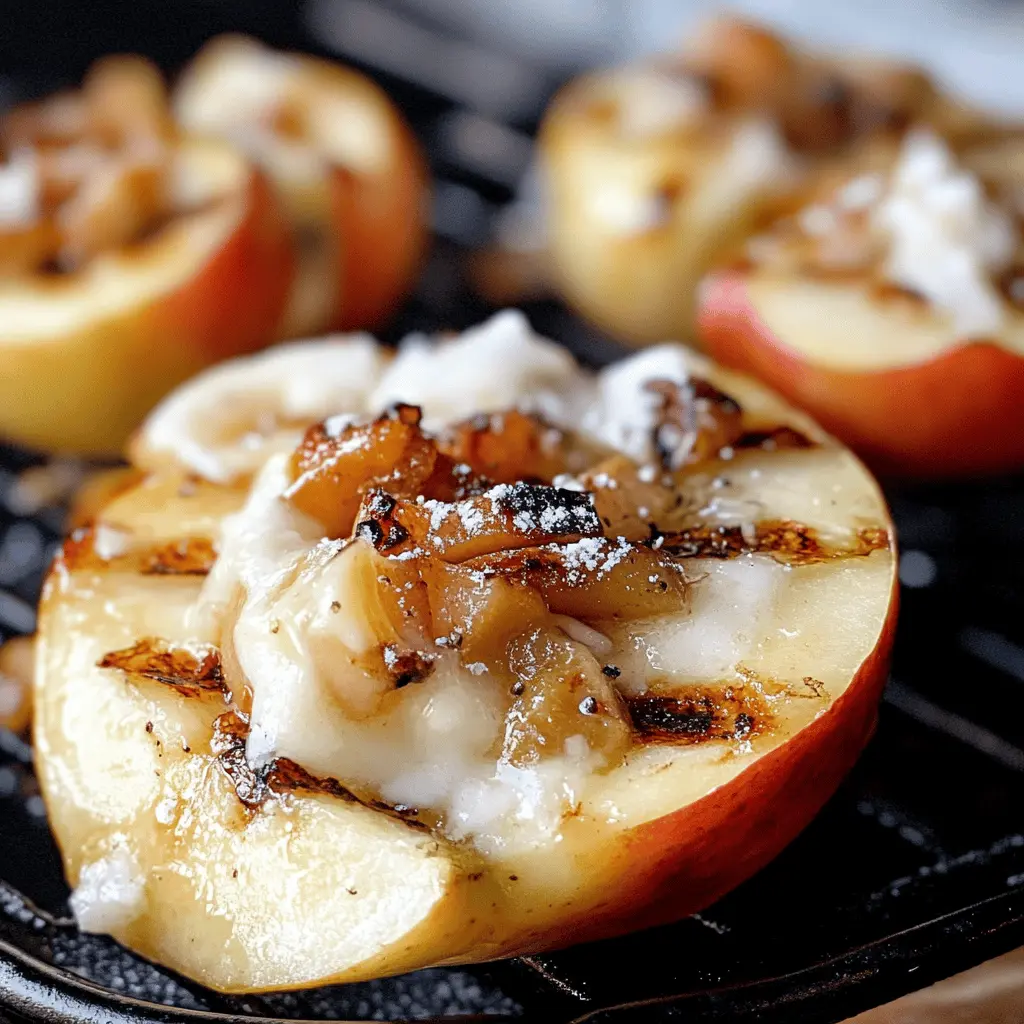 Elevate your dessert game with these Bloomin' Grilled Apples! These tender, caramelized apples are perfect for summer barbecues or cozy fall nights. Filled with cinnamon, brown sugar, and a hint of nutmeg, each bite is a treat. Save this recipe to impress your guests or to enjoy on a quiet evening at home! 🍏🔥
