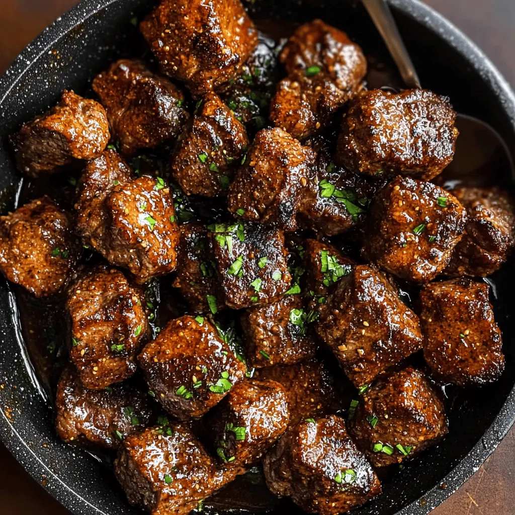 Get ready for a flavor explosion with these Cajun Garlic Butter Steak Bites! Perfectly seared tender steak pieces are jazzed up with a spicy Cajun rub and rich garlic butter. Ideal for a quick weeknight dinner or as a crowd-pleasing appetizer at your next gathering. Save this recipe now and impress your family and friends with these delightful bites!
