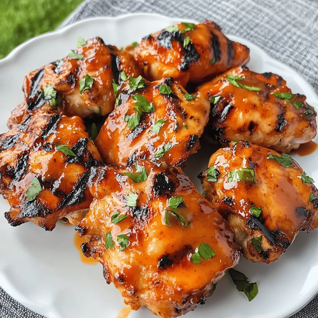Fire up the grill for these delicious Grilled Honey Buffalo Chicken Thighs! Marinated in a tangy honey buffalo sauce, these juicy thighs are perfect for summer barbecues or weeknight dinners. Each bite bursts with flavor that’s a crowd-pleaser! Save this recipe to impress your family and friends at your next gathering or meal prep session!