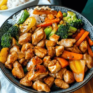 Bring the taste of Japan to your home with this Hibachi Chicken and Vegetables recipe! Packed with tender chicken, colorful veggies, and a delicious garlic soy sauce, this dish is perfect for weeknight dinners or meal prep. Save this recipe to impress family and friends at your next gathering!