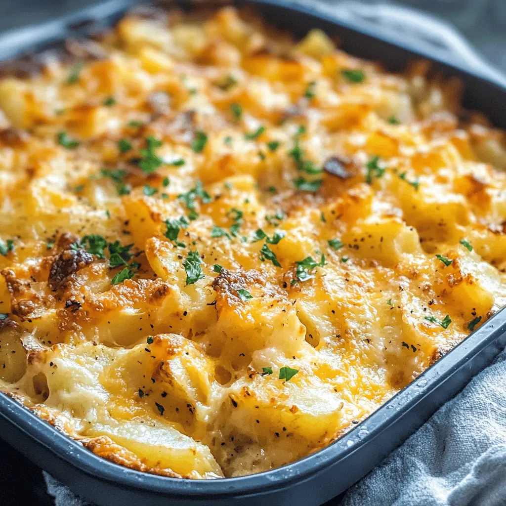 Looking for a mouthwatering side dish? These Smoked Cheesy Potatoes are creamy, cheesy, and packed with flavor! Perfect for BBQs or family gatherings, this recipe combines tender potatoes with a rich cheese blend and a hint of smokiness. Save this delicious recipe for your next get-together and impress your guests with a unique twist on a classic favorite!