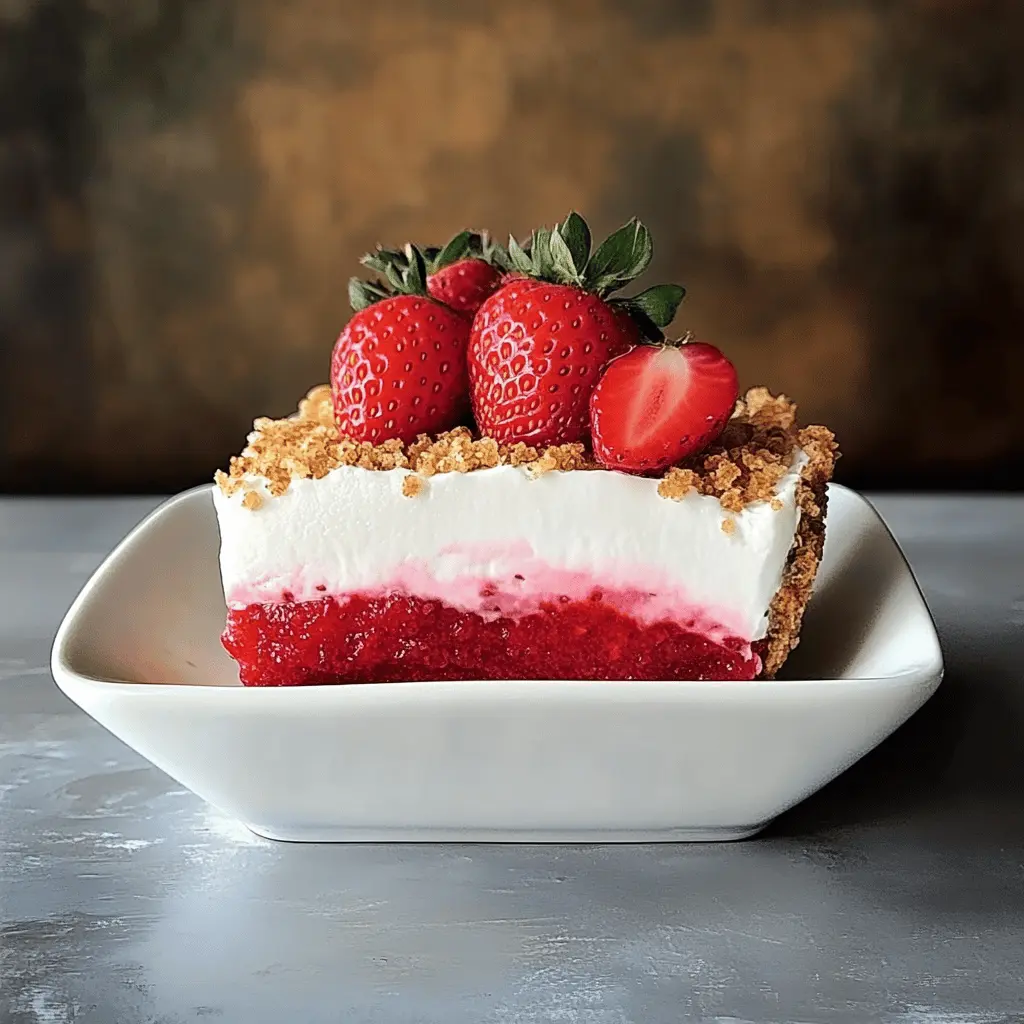 Easy Fresh Strawberry Yum Yum Recipe