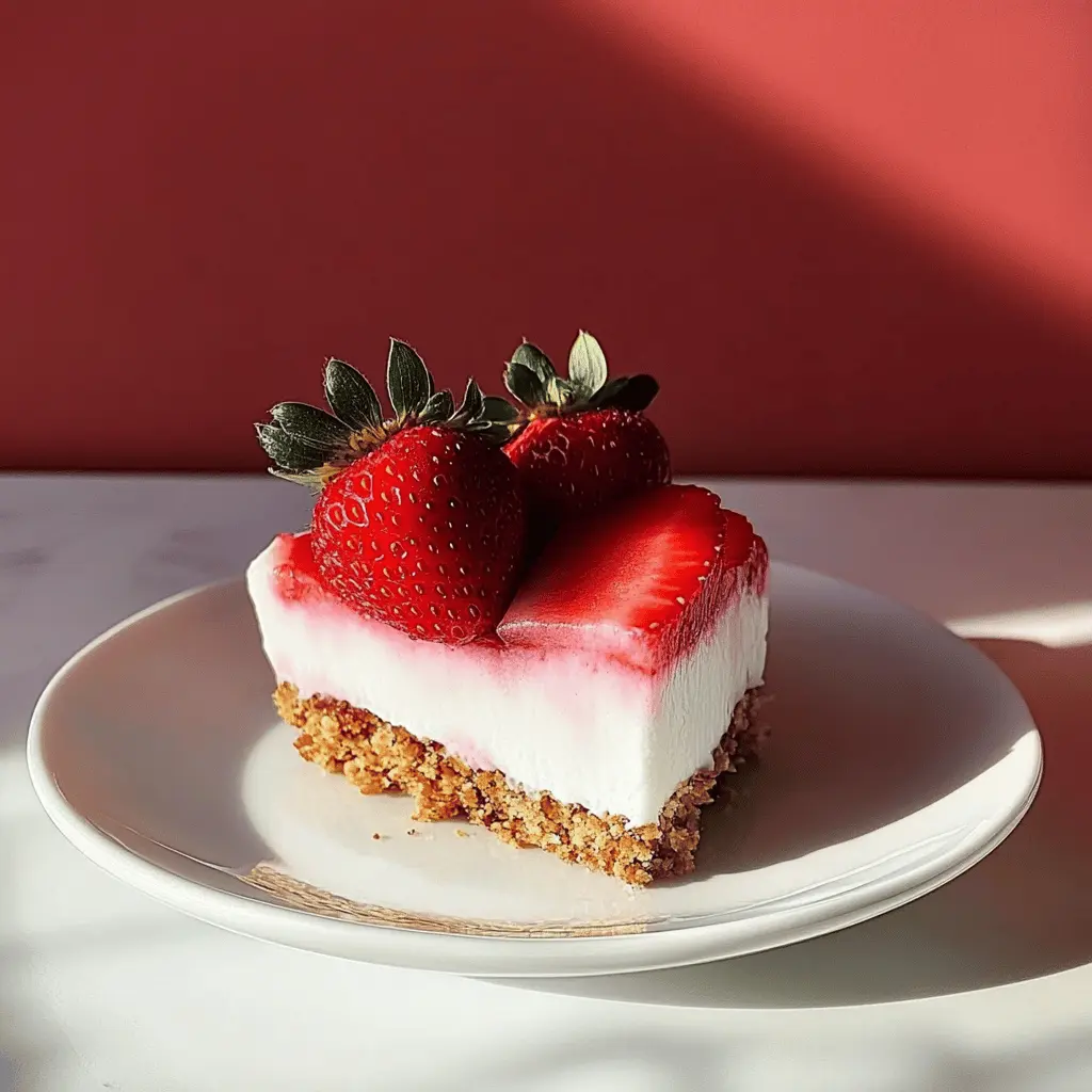 Easy Fresh Strawberry Yum Yum Recipe