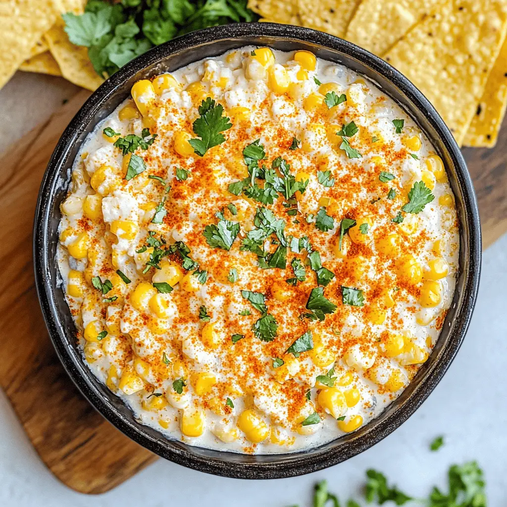 Easy Mexican Street Corn Dip Recipe