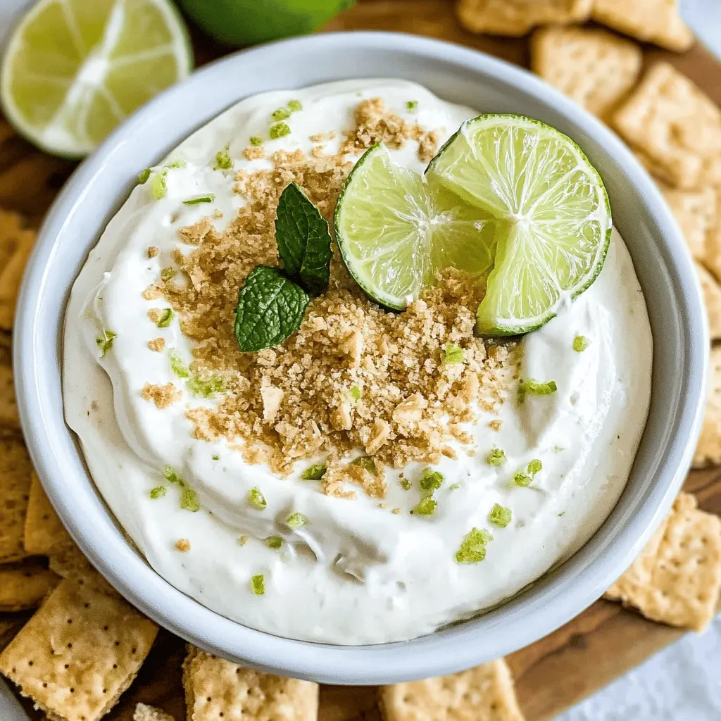Easy Key Lime Pie Cheesecake Dip Recipe