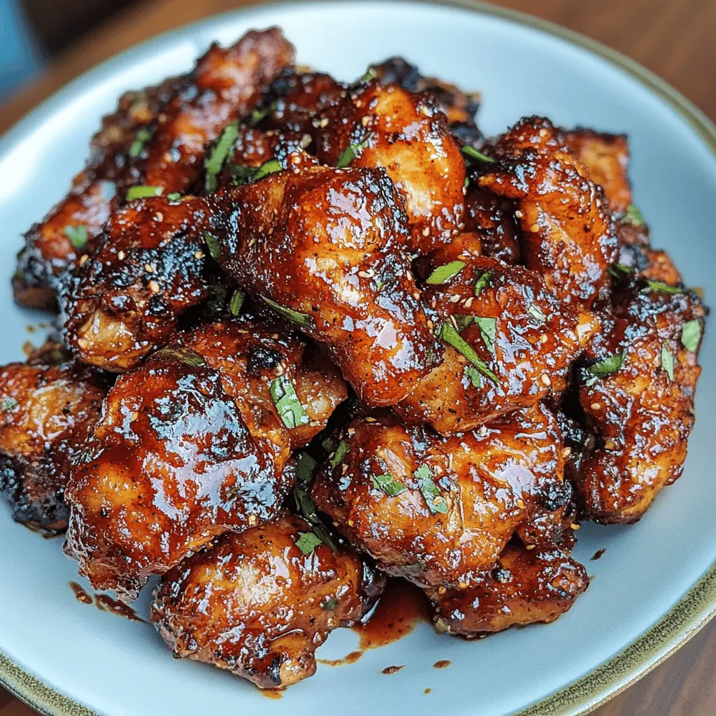 Easy Sticky Spicy BBQ Chicken Recipe