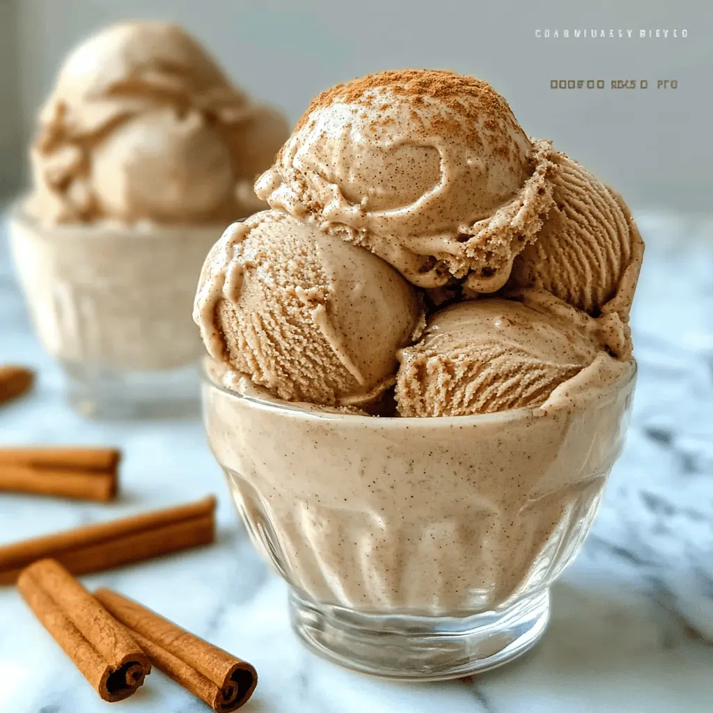 Easy Brown Sugar Cinnamon Ice Cream Recipe