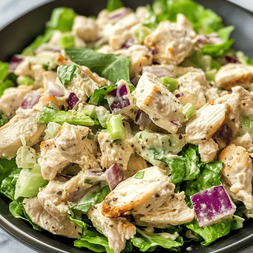 Easy Creamy Keto Chicken Salad Recipe