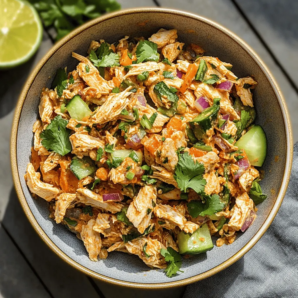 Easy Chipotle Chicken Salad Recipe