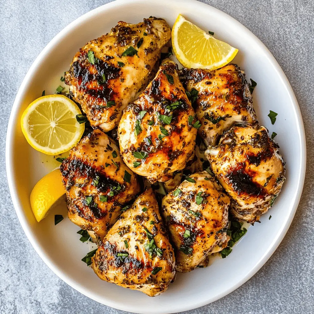 Easy Greek Marinated Chicken Recipe