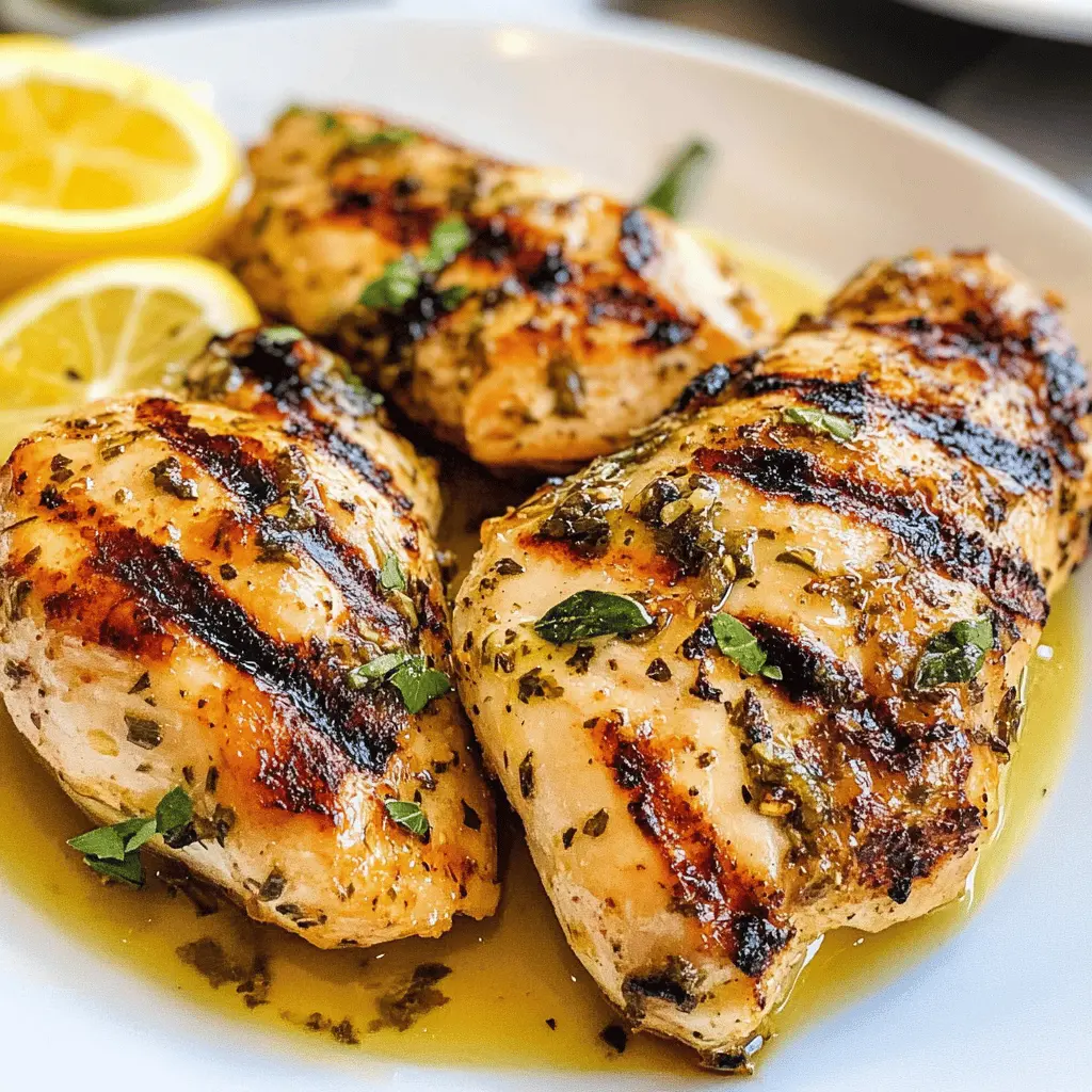 Easy Italian Grilled Chicken Recipe