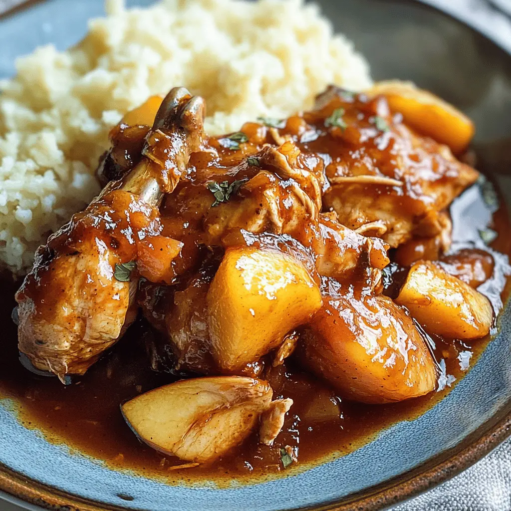 Easy Slow Cooker Peach BBQ Chicken Recipe
