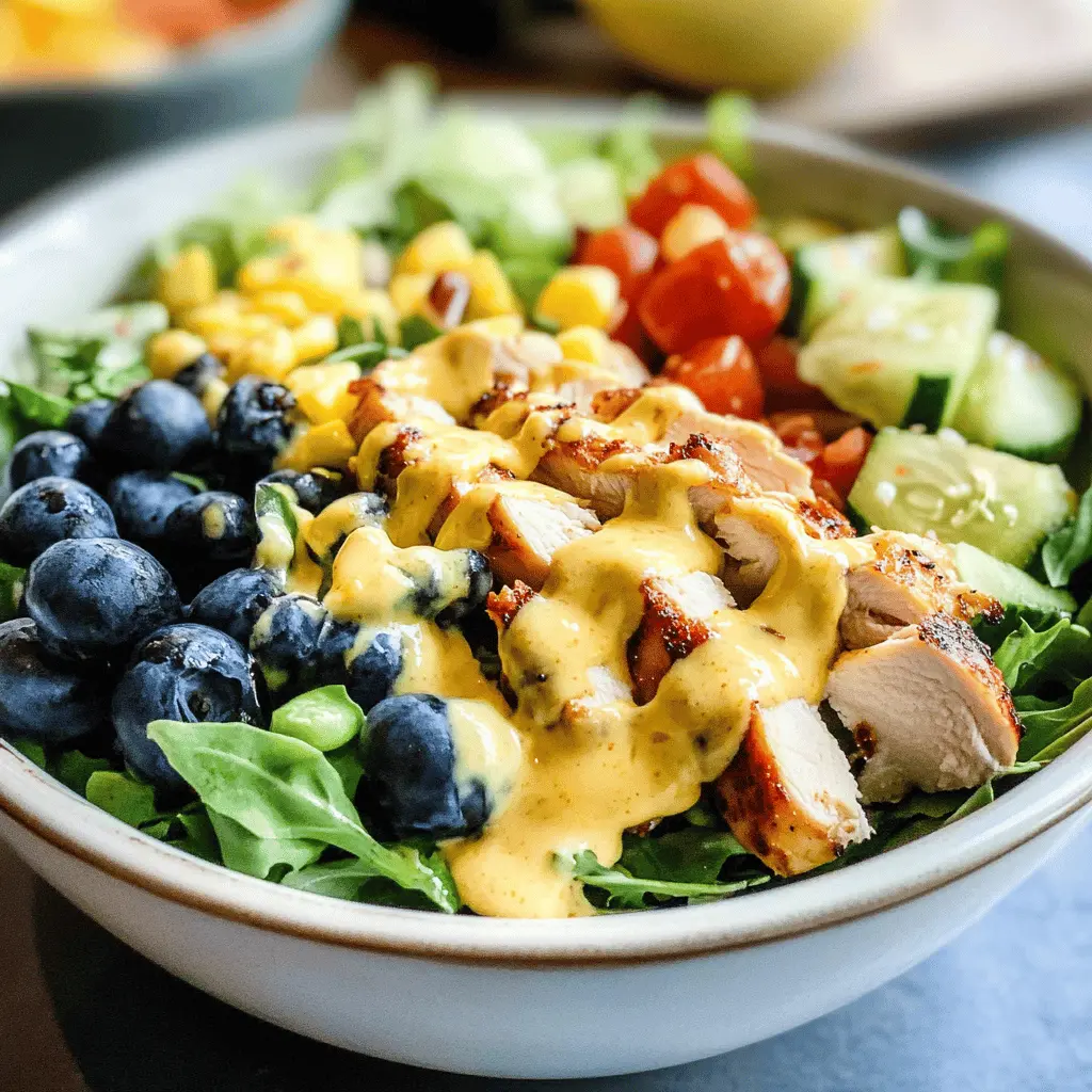Easy Honey Mustard Chicken Salad Recipe
