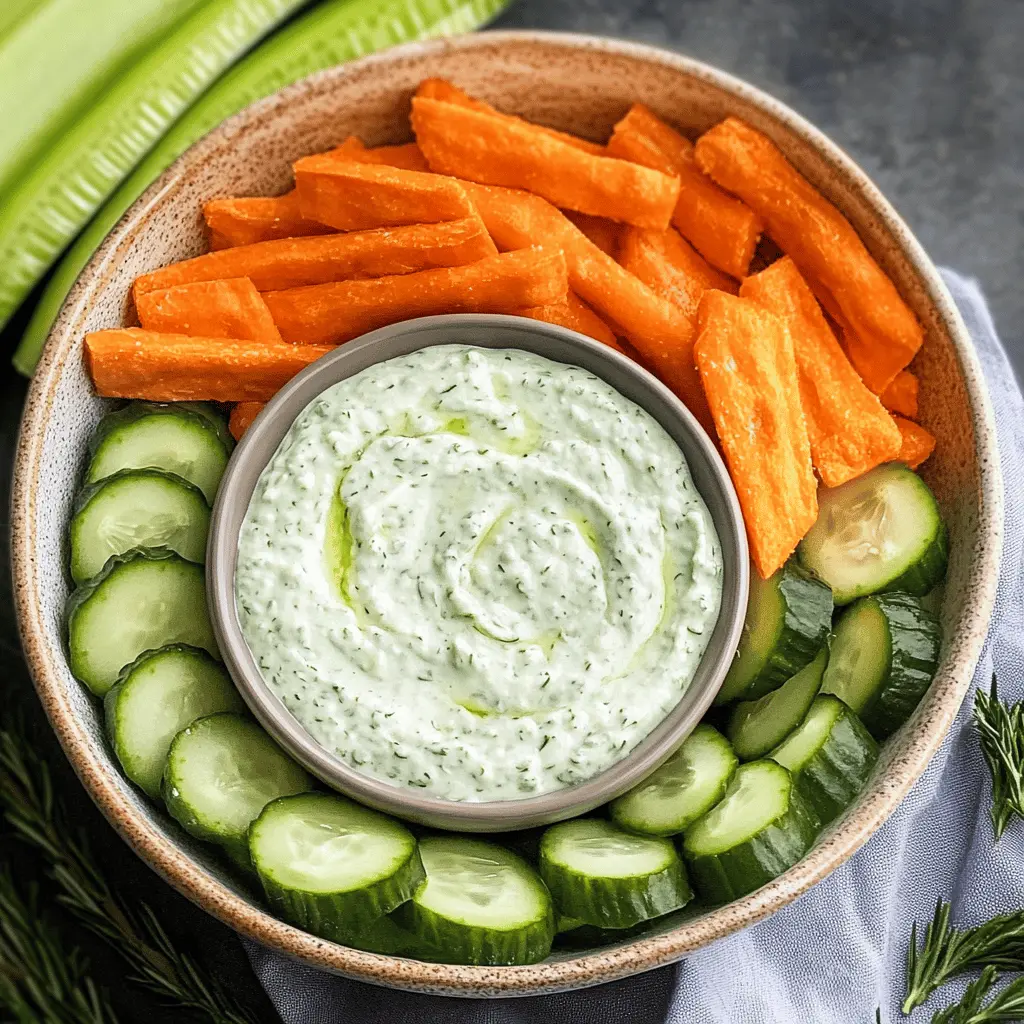 Easy Keto Cucumber Dip Recipe for Snacks