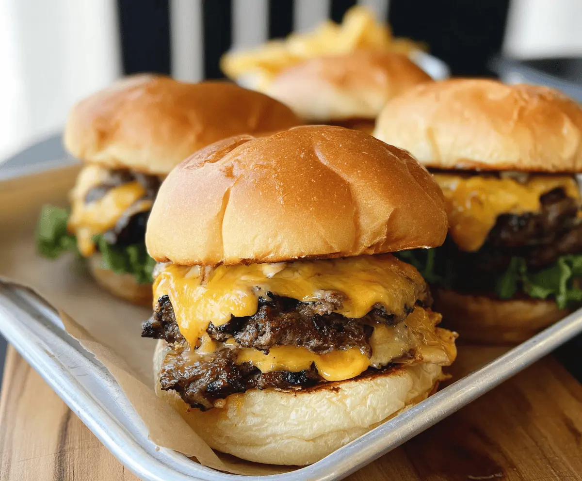 Easy Blackstone Smash Burgers Recipe