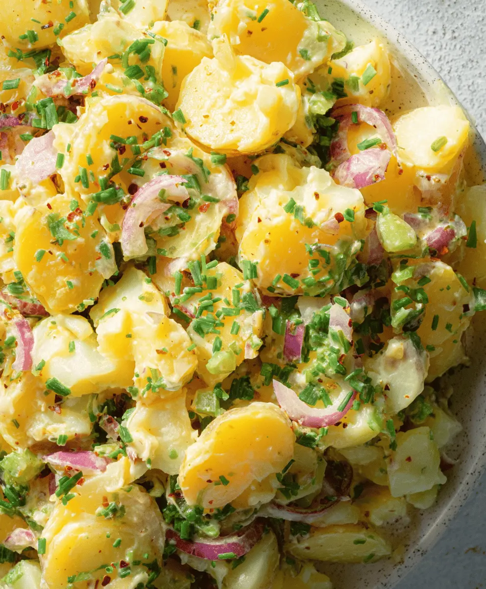 Easy Authentic Austrian Potato Salad Recipe