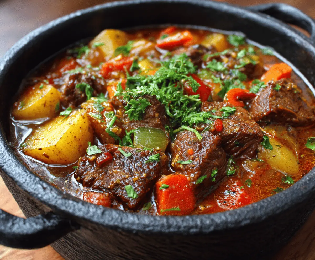 Beef Stew with Vegetables