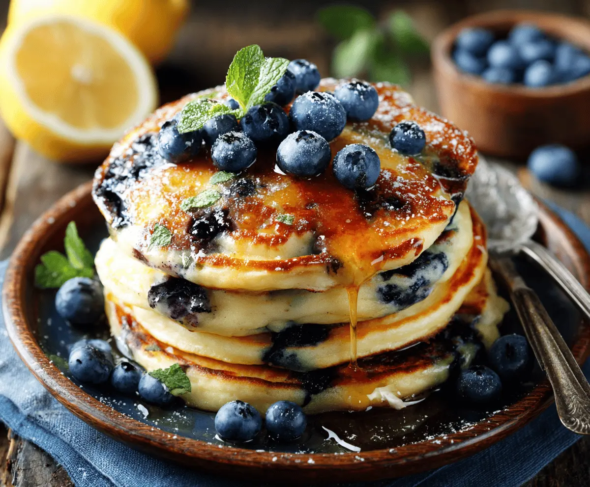 Blueberry Pancakes