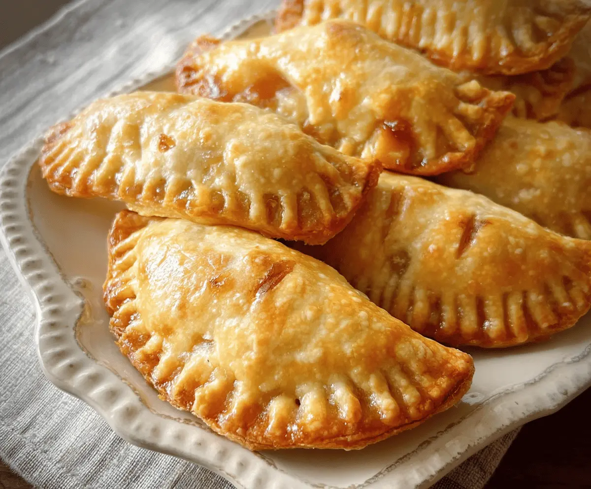 Easy Homemade Peach Hand Pies Recipe