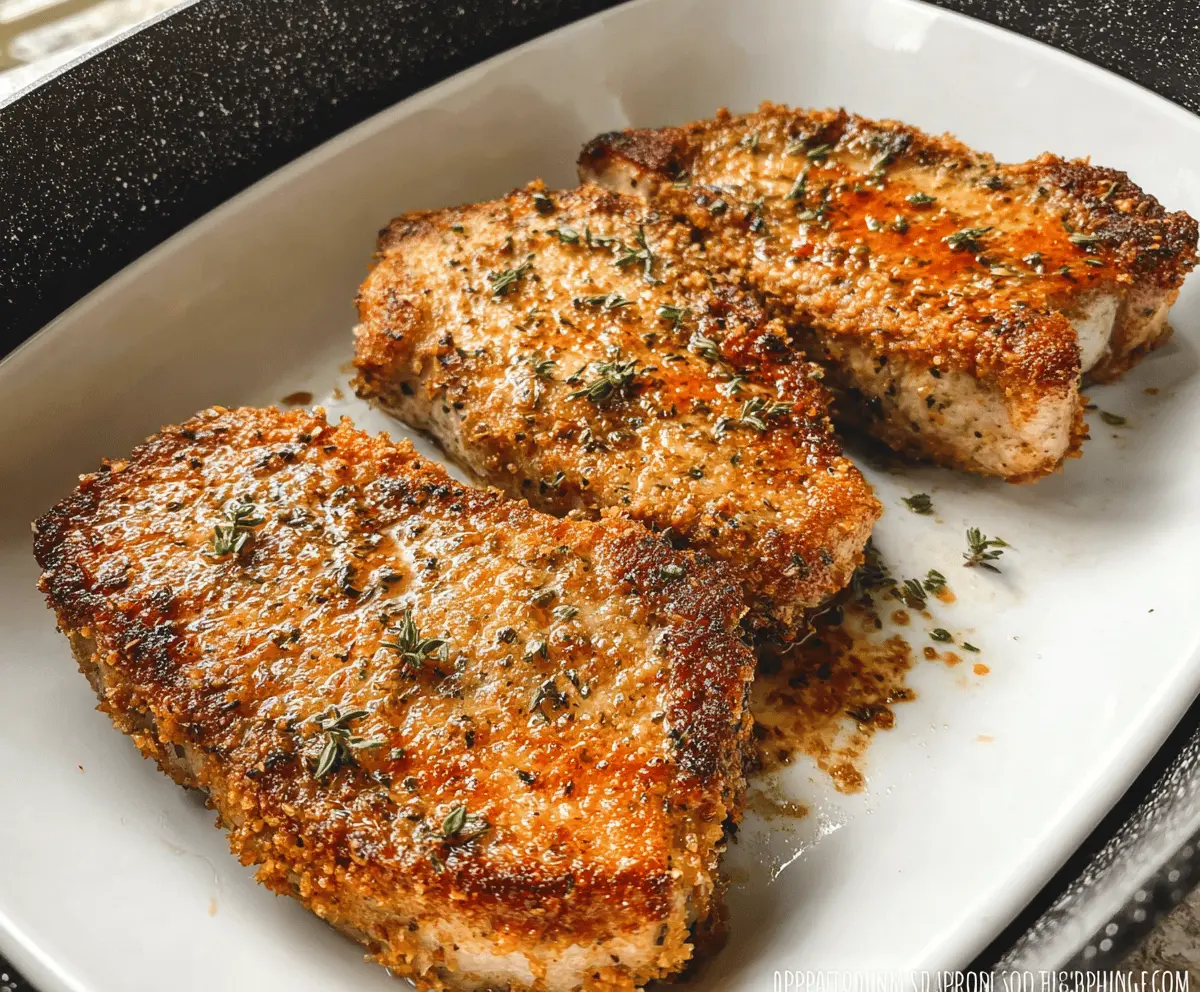 Crispy Air Fryer Pork Chops Recipe for Easy Dinners