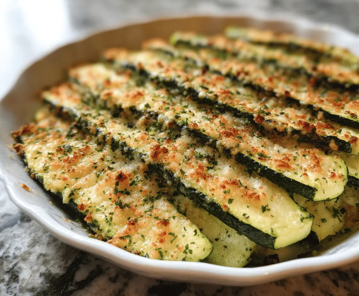 Crispy Baked Parmesan Zucchini Fries Recipe