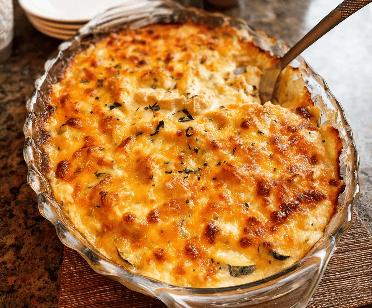Easy Chicken Zucchini Casserole Recipe