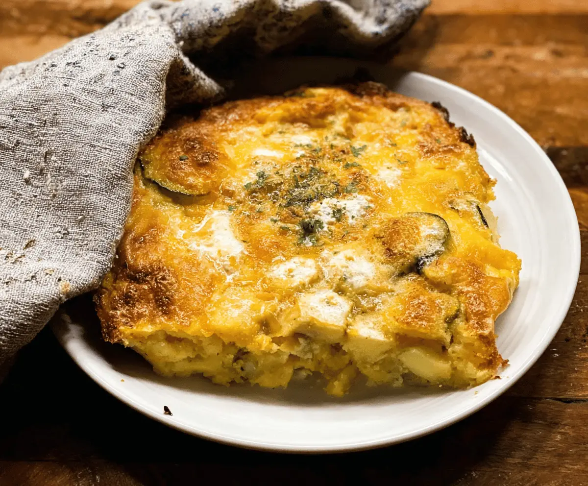 Easy Green Chile Yellow Squash Casserole Recipe
