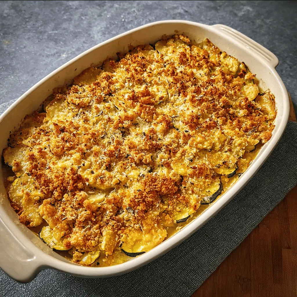 Classic Southern Squash Casserole Recipe