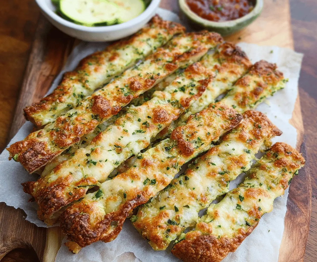Easy Zucchini Breadsticks Recipe for Beginners