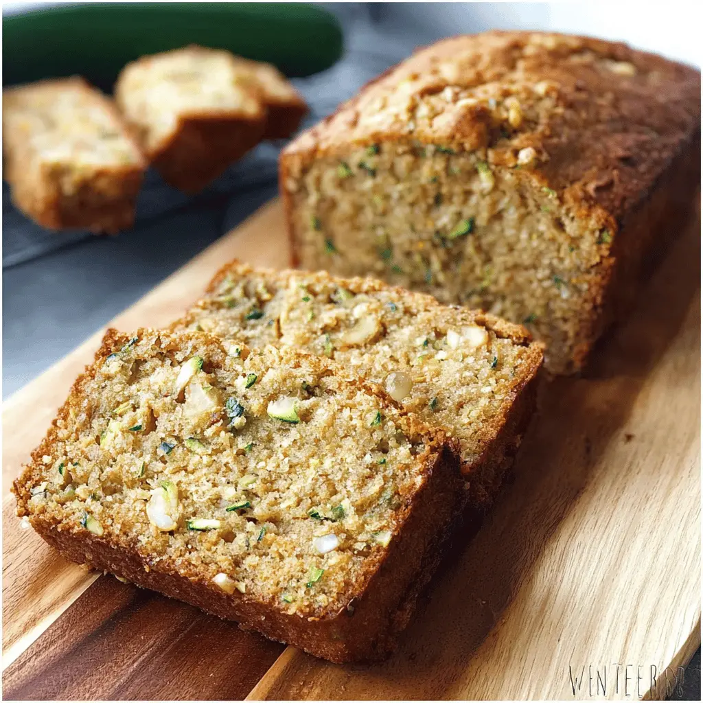 Moist Almond Flour Zucchini Bread Recipe