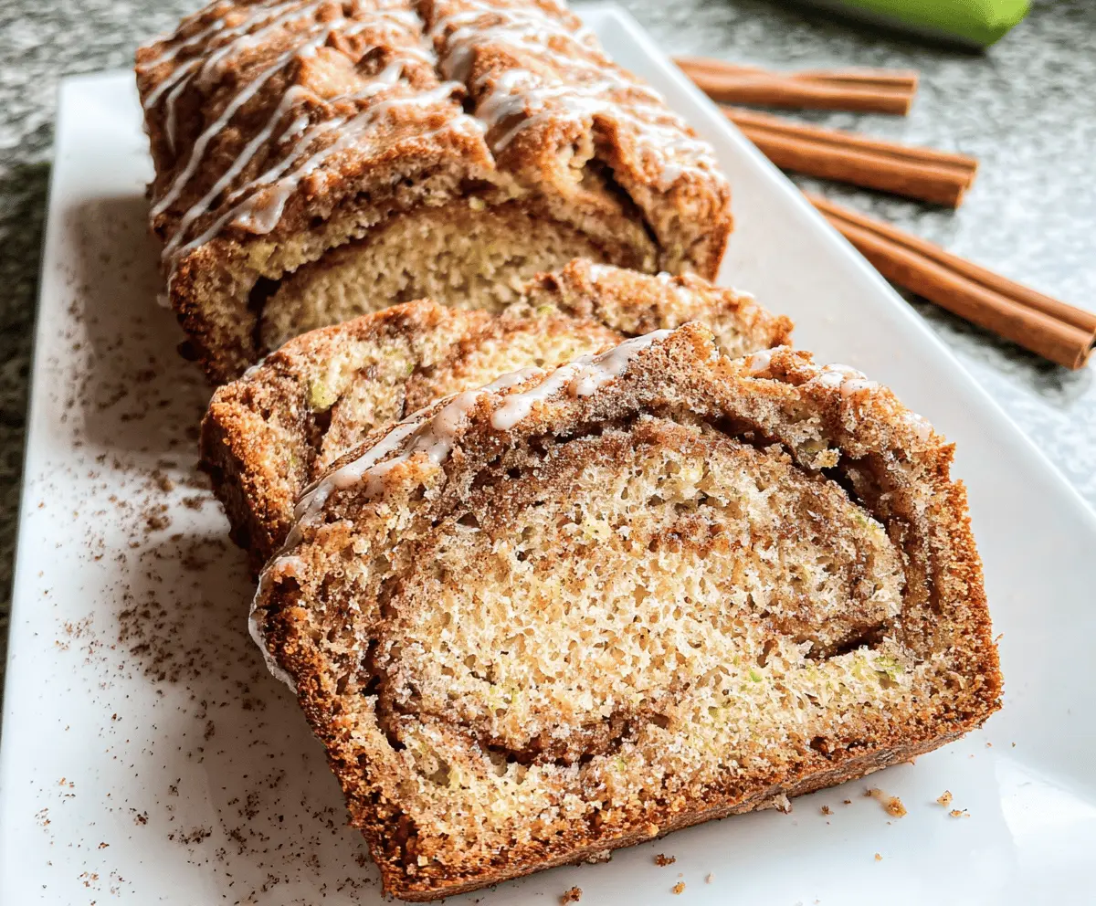 Best Cinnamon Swirl Zucchini Bread Recipe