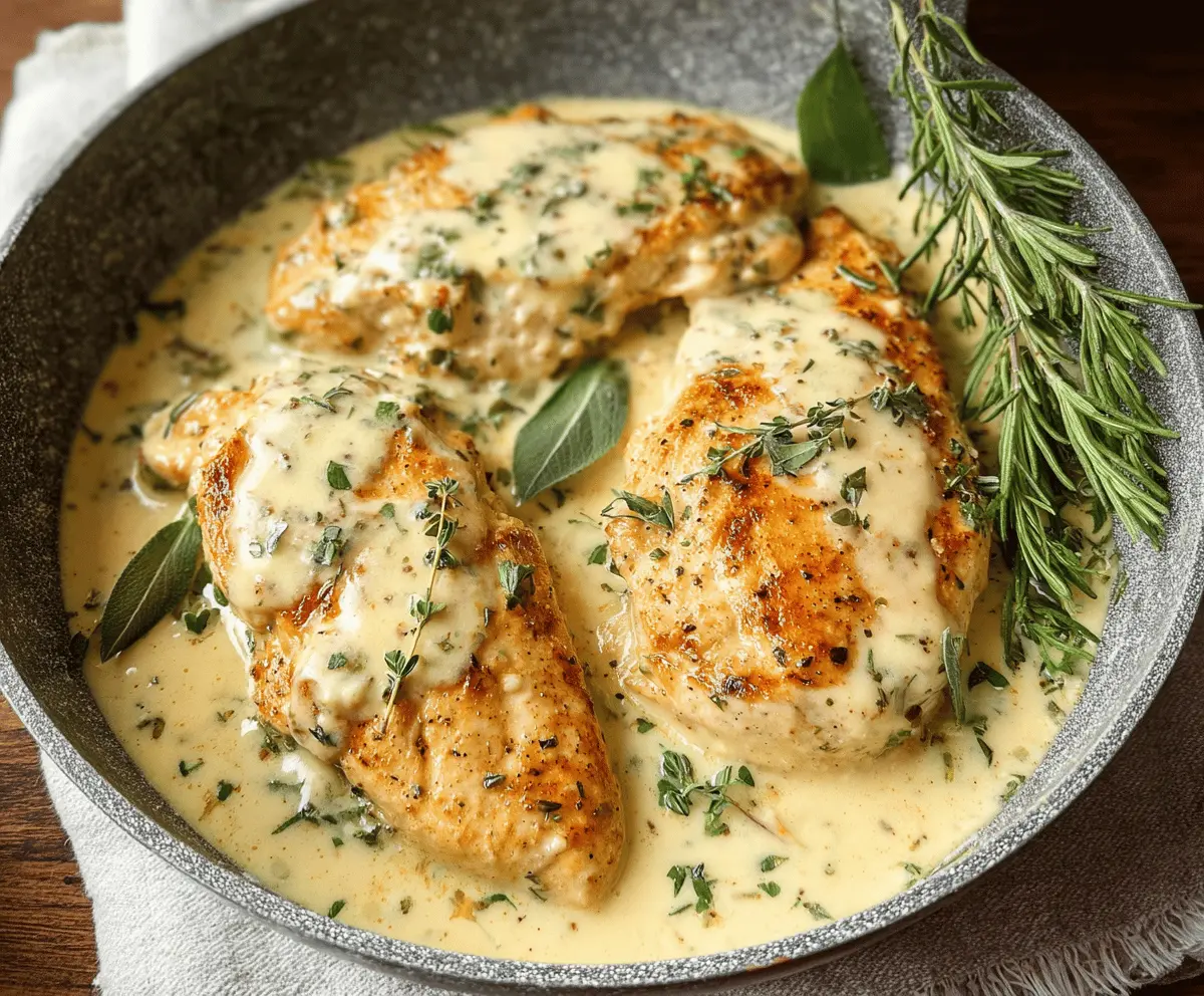 Creamy Herb Chicken Recipe for Easy Dinner