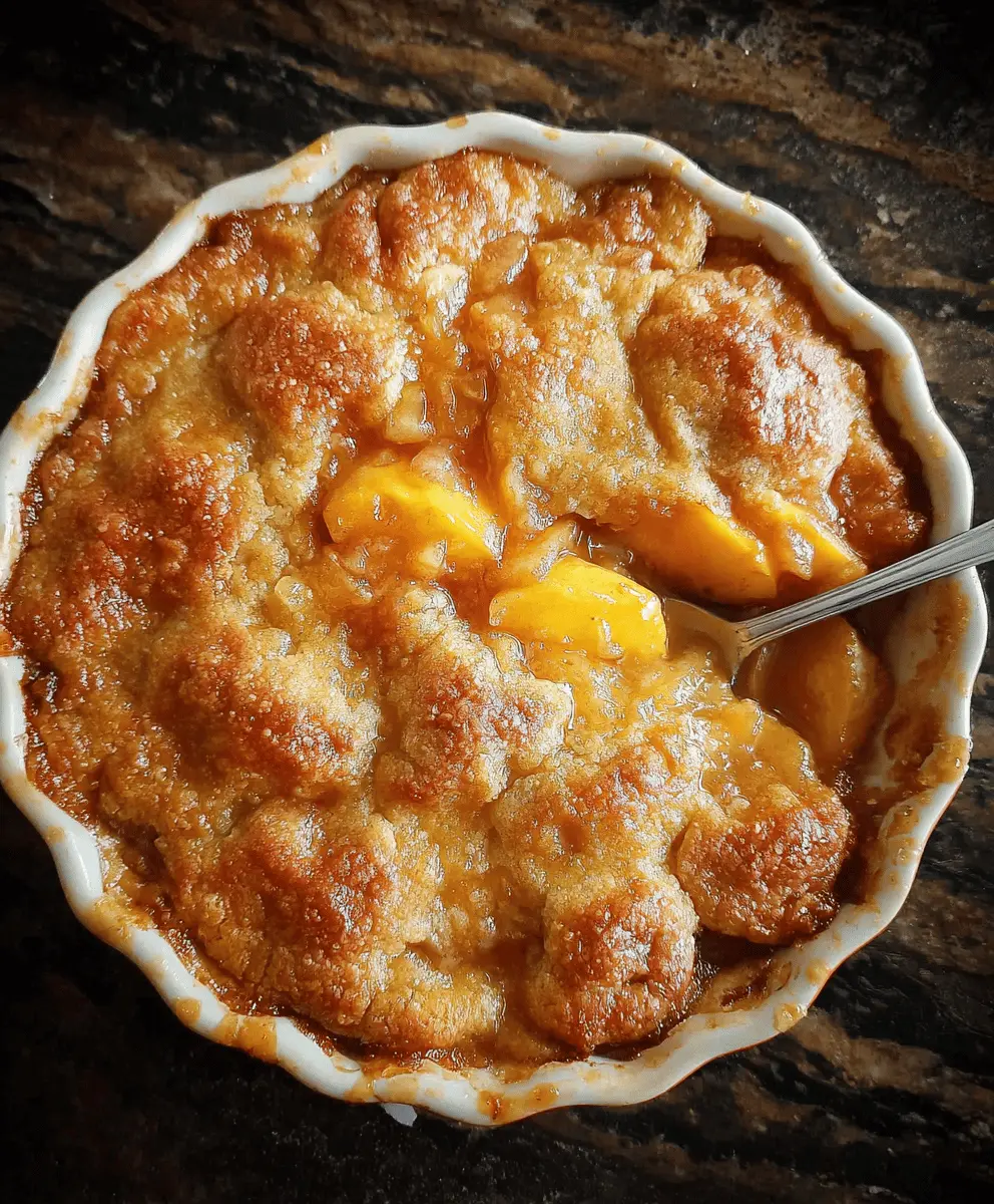 Classic Southern Peach Cobbler Recipe