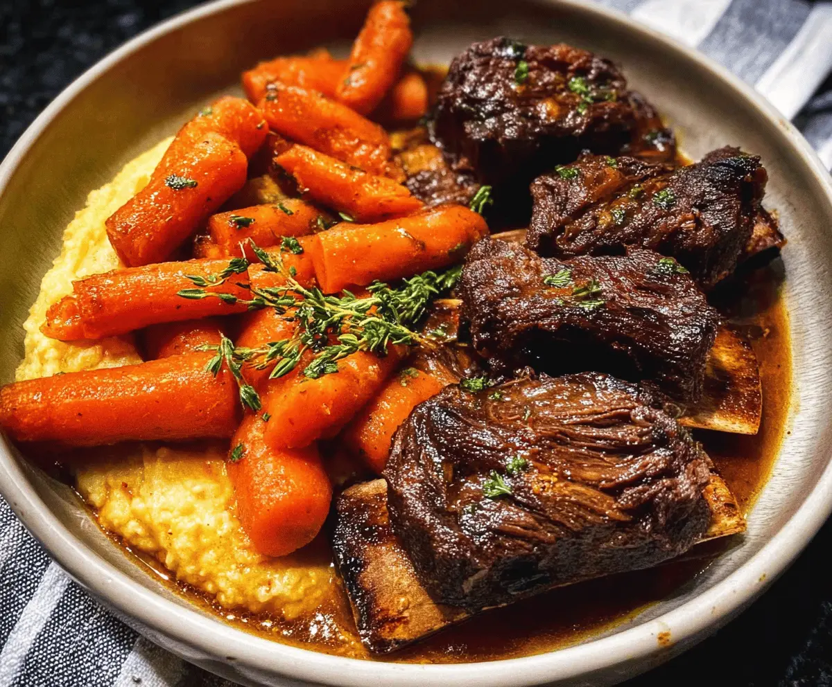 Super Tender Slow Cooker Beef Short Ribs Recipe