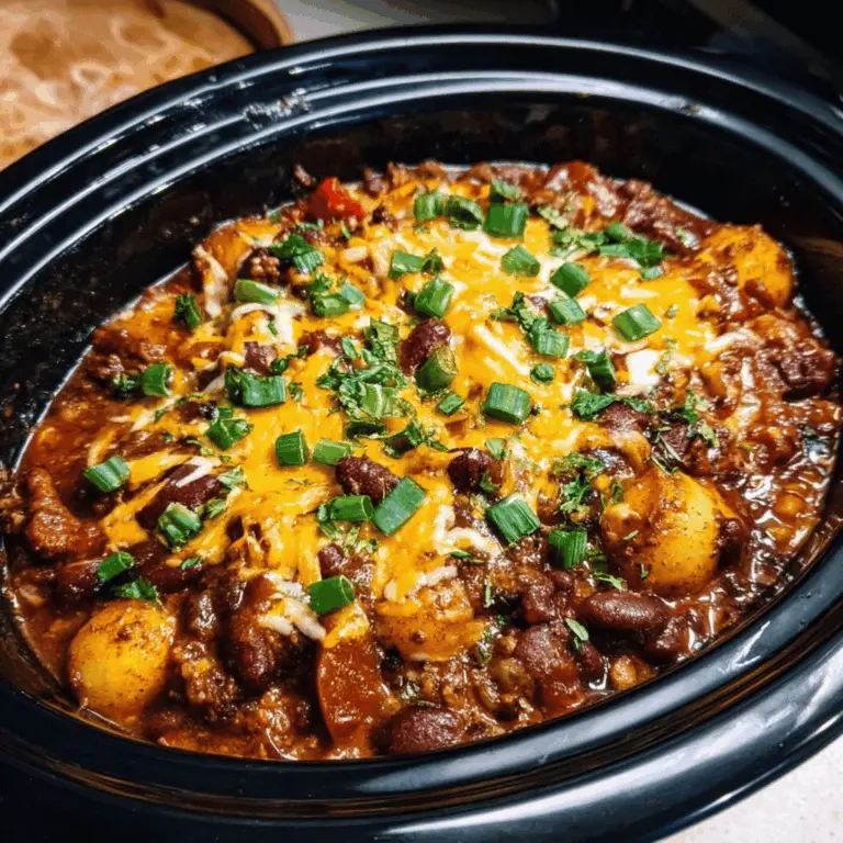 Easy Slow Cooker Cowboy Casserole Recipe