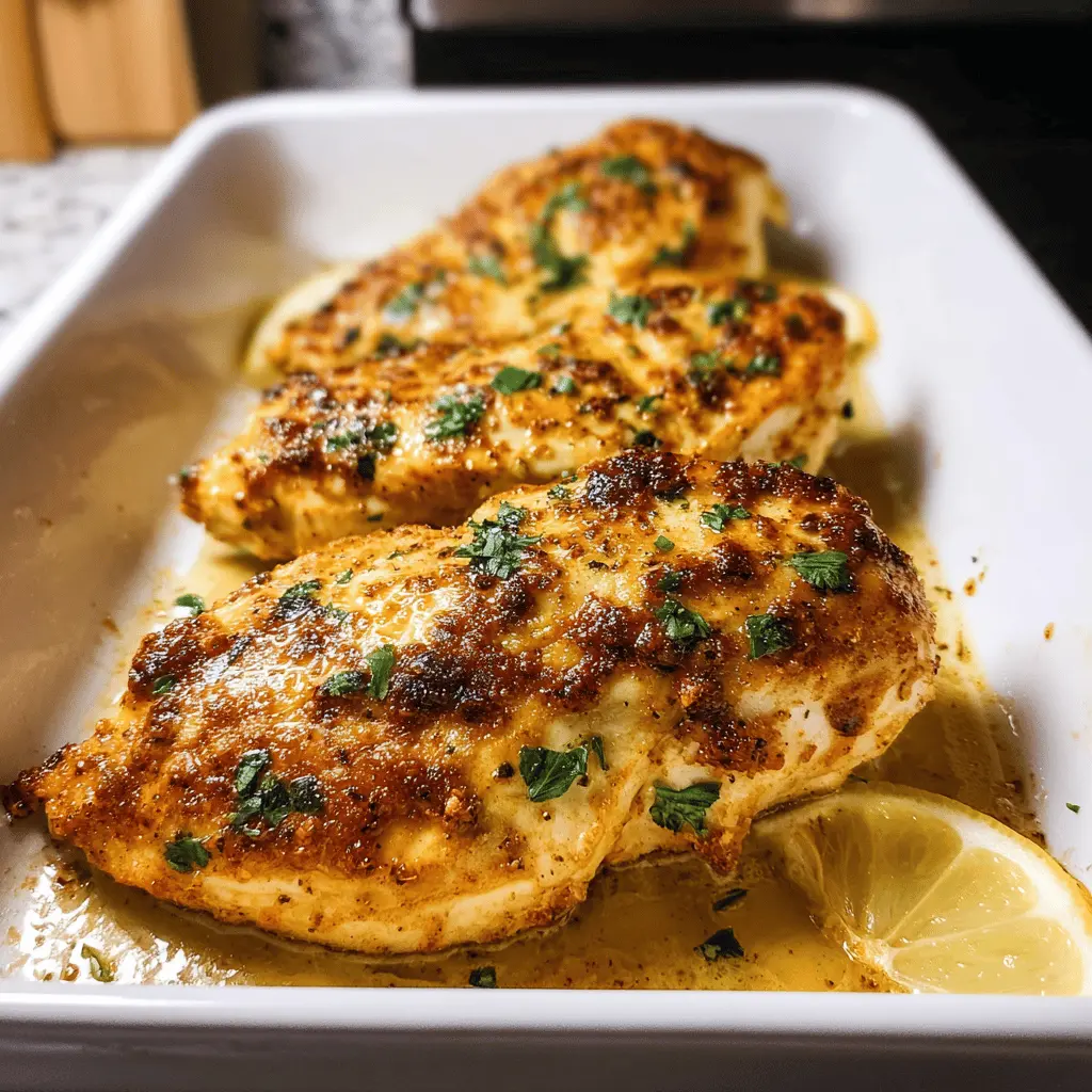 Juicy Oven Baked Chicken Breast Recipe