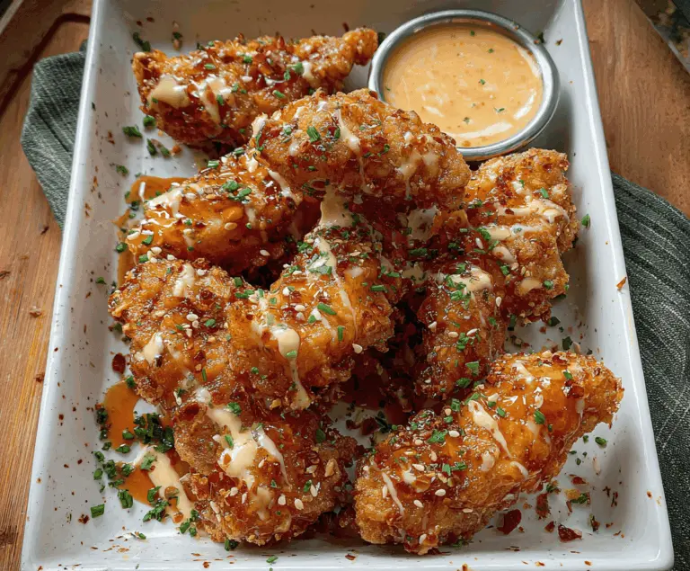 Crispy Bang Bang Chicken Recipe Easy and Delicious