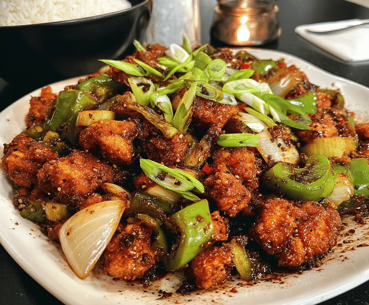 Easy Black Pepper Chicken Recipe for Dinner