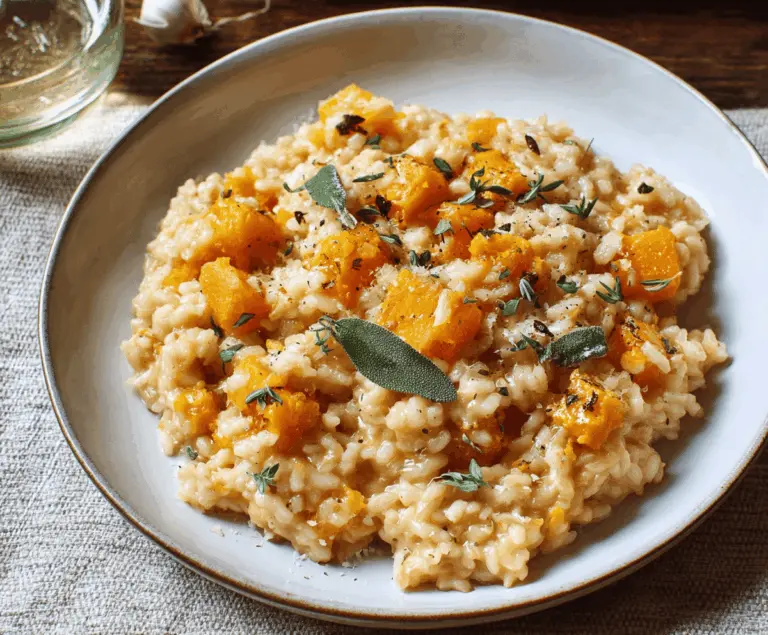 Butternut Squash Risotto