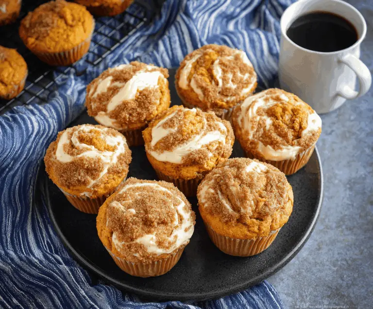 Cream Cheese Pumpkin Spice Muffins