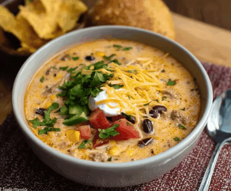 Creamy Taco Soup