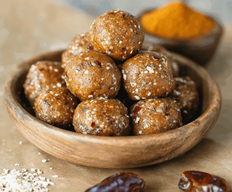 Date-Sweetened Pumpkin Protein Balls