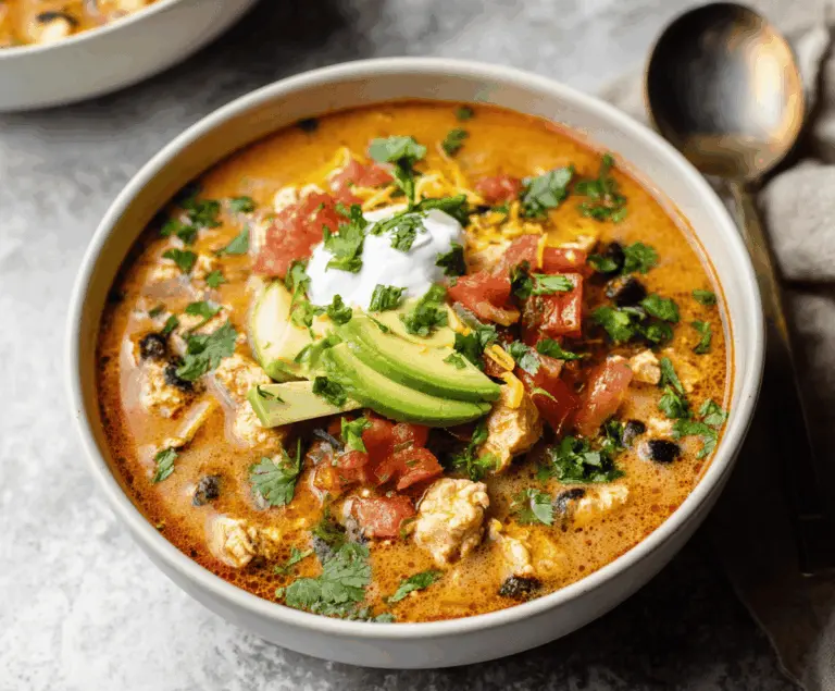 Ground Chicken Taco Soup