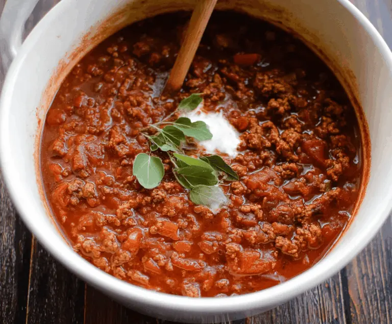 No-Bean Chili