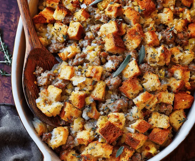 Sausage, Apple & Sage Stuffing