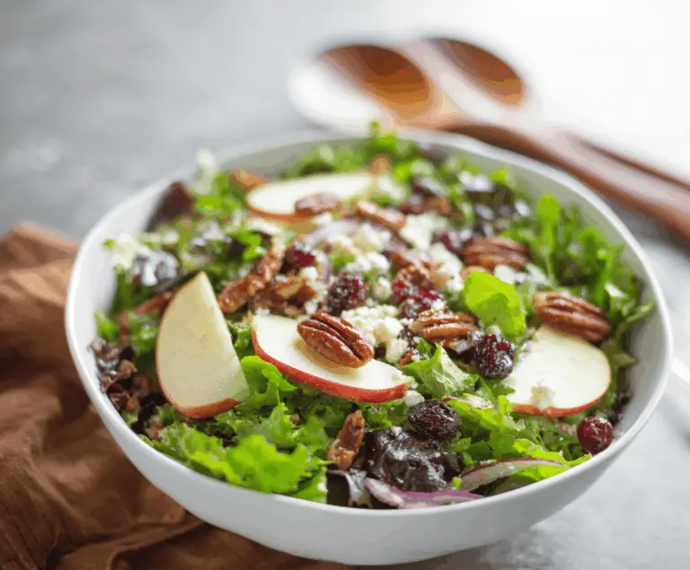 Apple Cranberry Pecan Salad