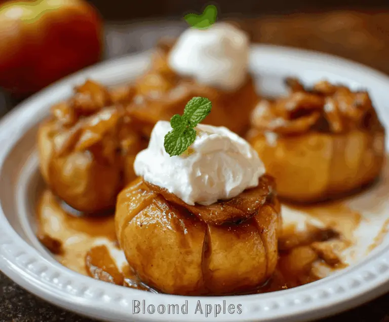 Baked Bloomin’ Apples