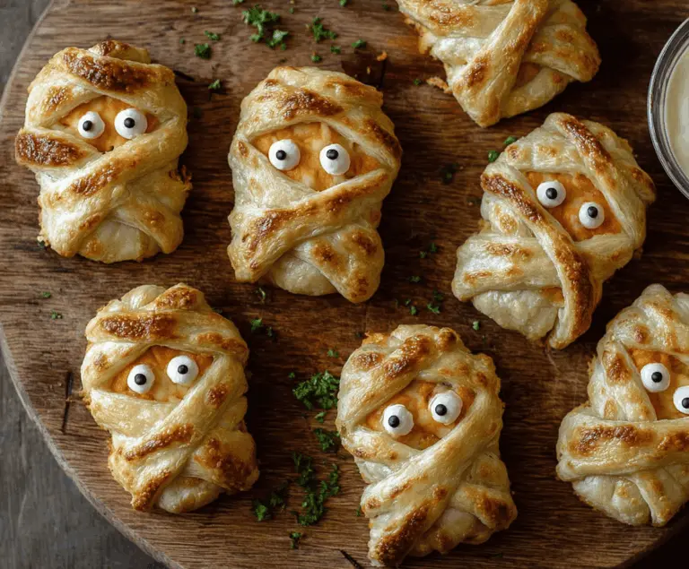 Baked Cheese Mummies