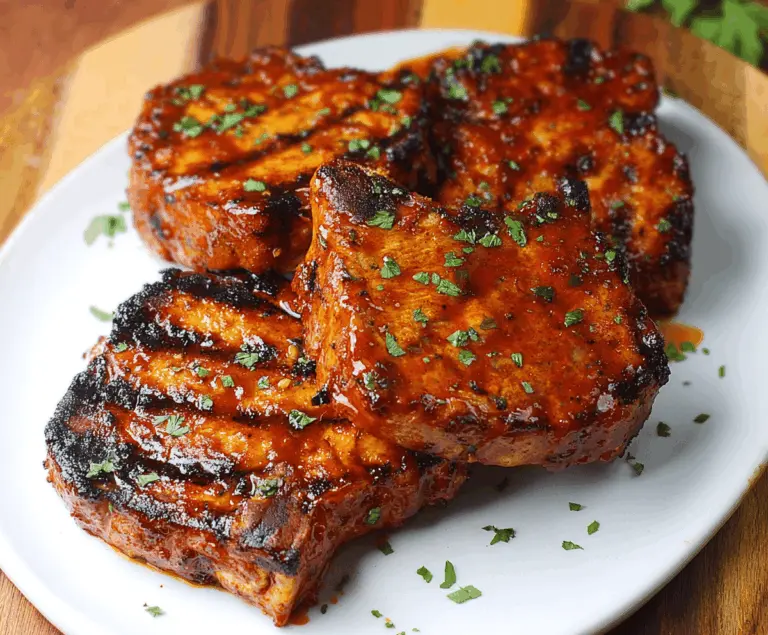 BBQ Pork Chops