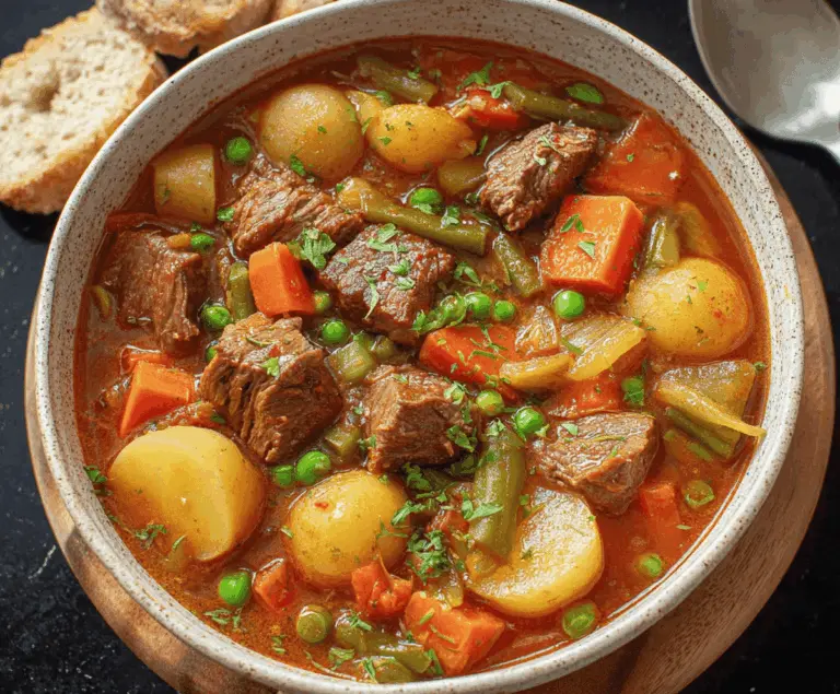 Beef Stew with Vegetables